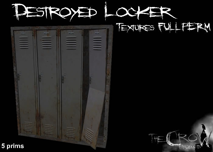 Second Life Marketplace THE CROW Broken locker Urban textures